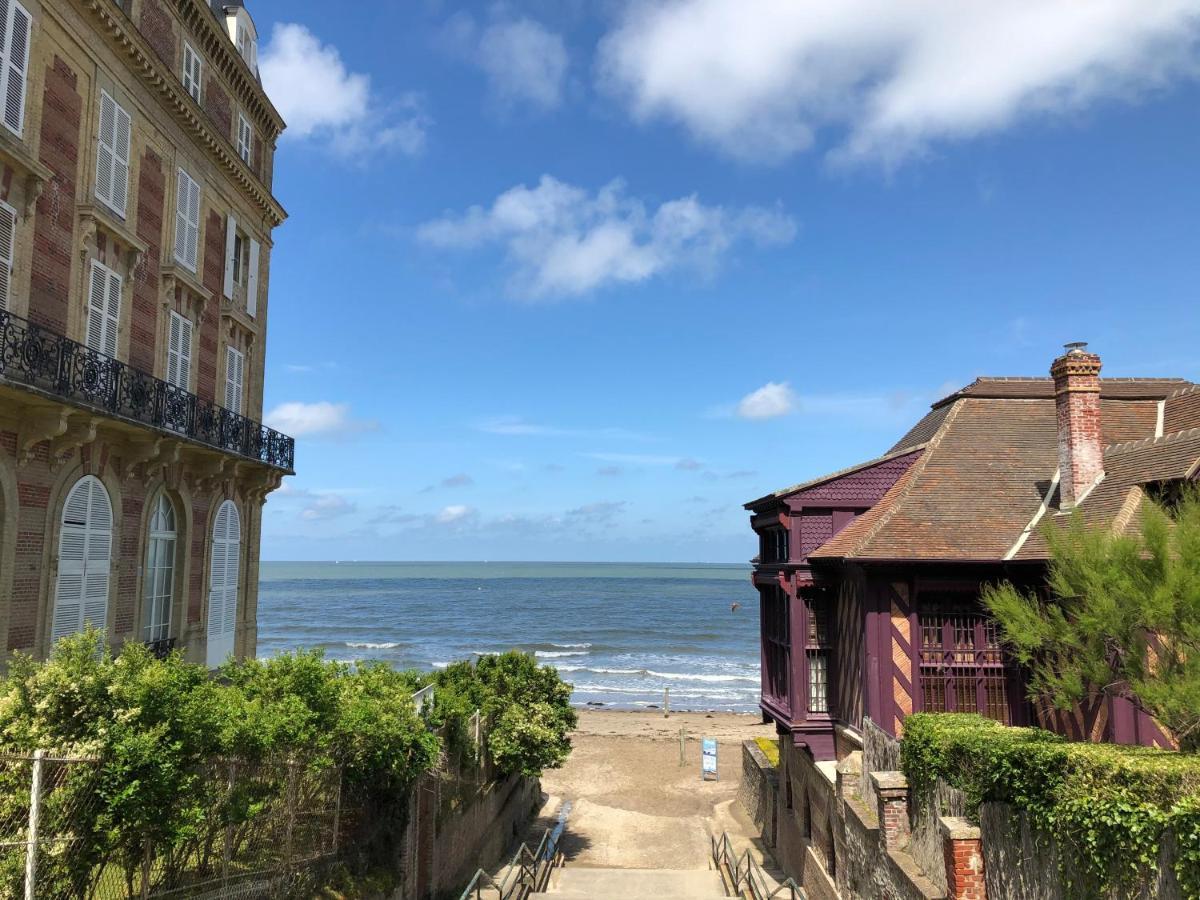 Cote Plage - Magnifique Appartement De Charme A Trouville Sur Mer - Linge - Lit Fait - Parking - Wifi - Classe Par L'Office Du Tourisme Exteriér fotografie