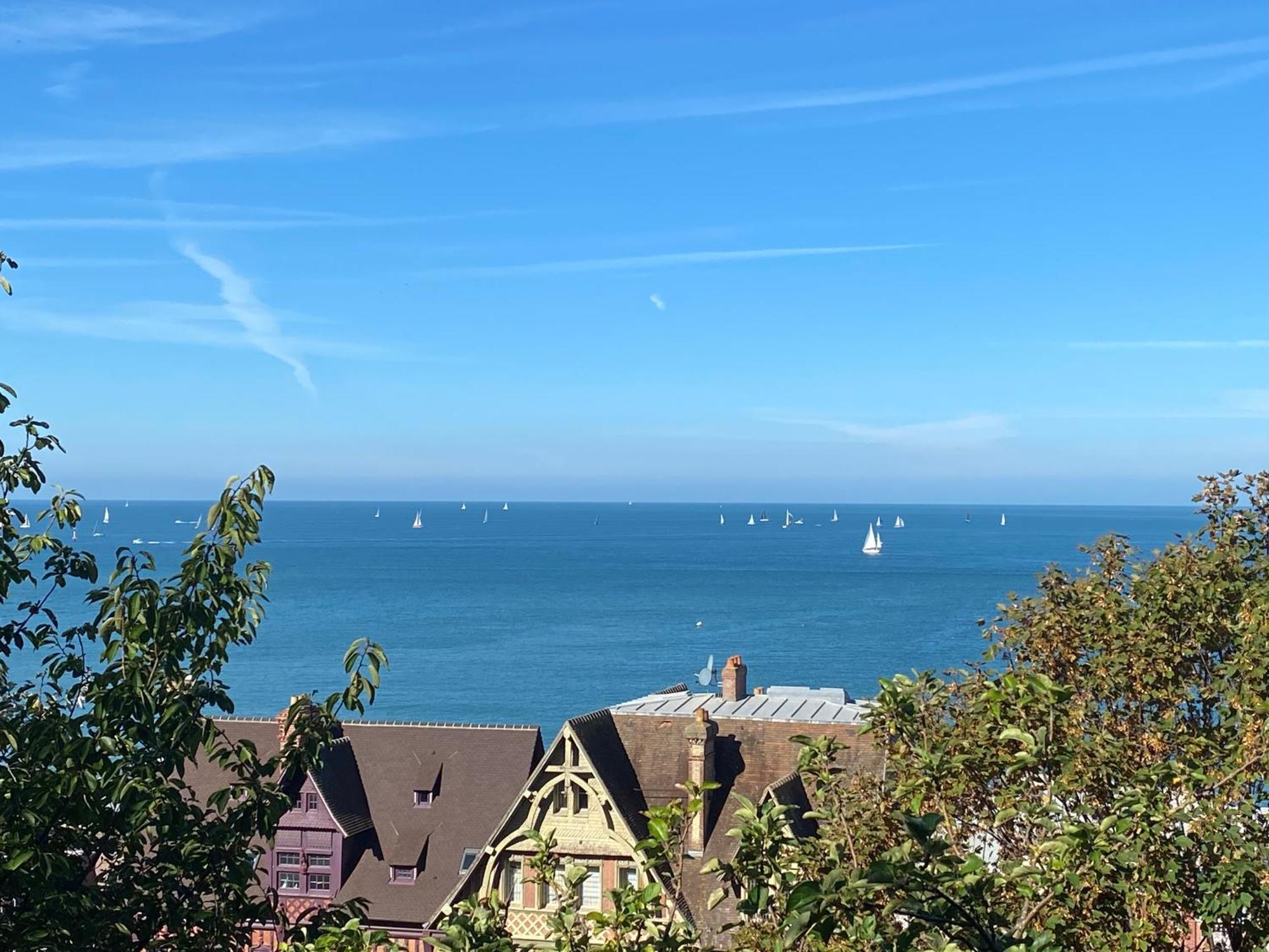 Cote Plage - Magnifique Appartement De Charme A Trouville Sur Mer - Linge - Lit Fait - Parking - Wifi - Classe Par L'Office Du Tourisme Exteriér fotografie